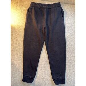 Tek Gear Boys Size S Ultrasoft Fleece Sweatpants Jogger Black Drawstring